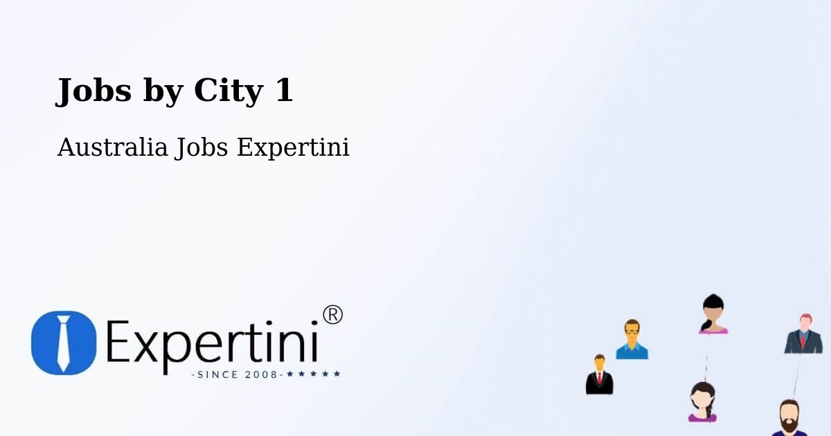 City Jobs in Australia - Expertini